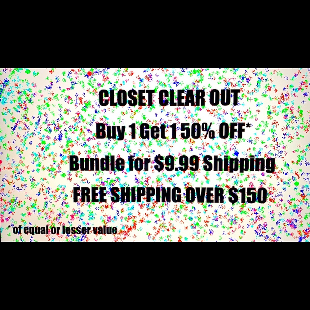 BLACK FRIDAY SALE: EVERYTHING MUST GO